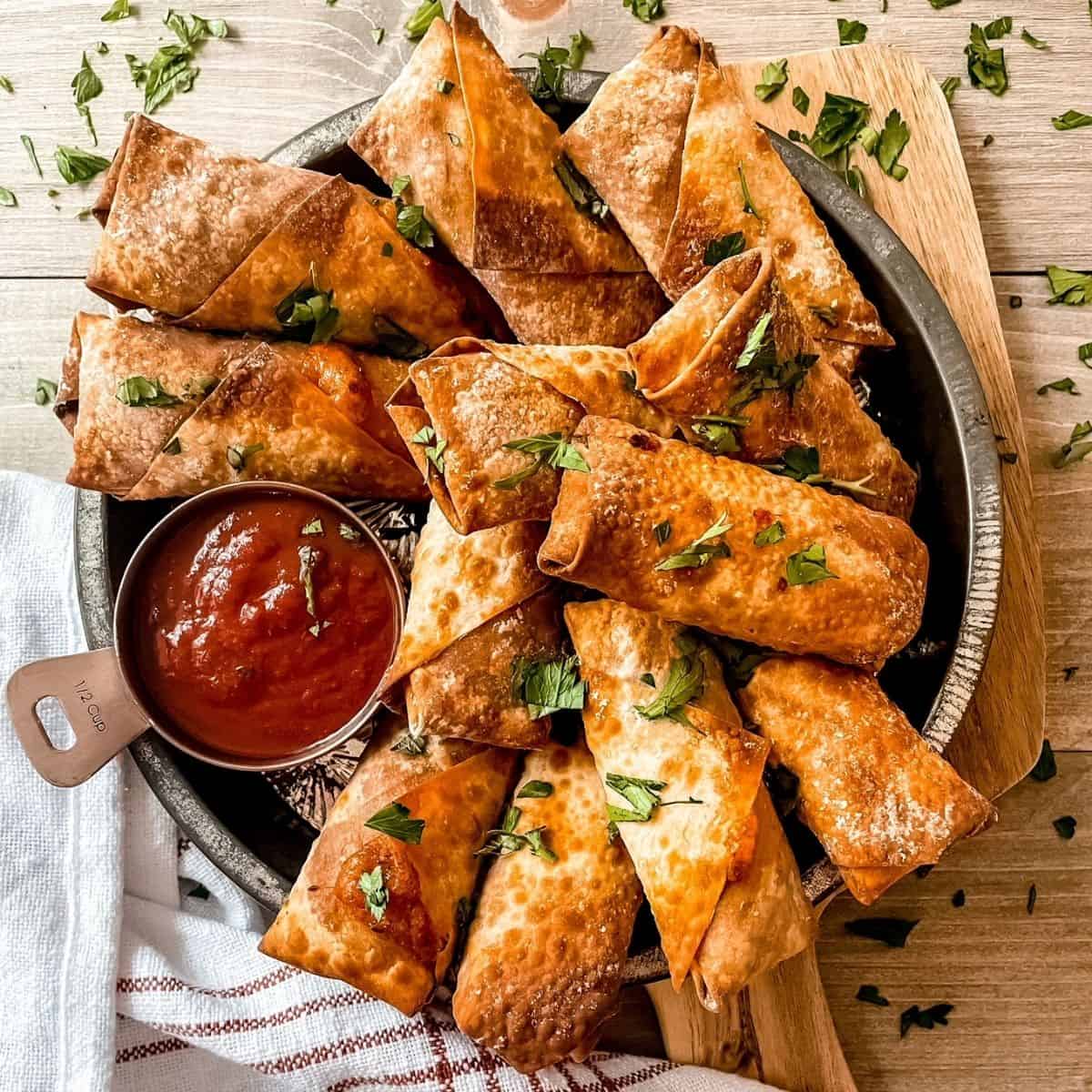 Air Fryer Pizza Rolls Recipe