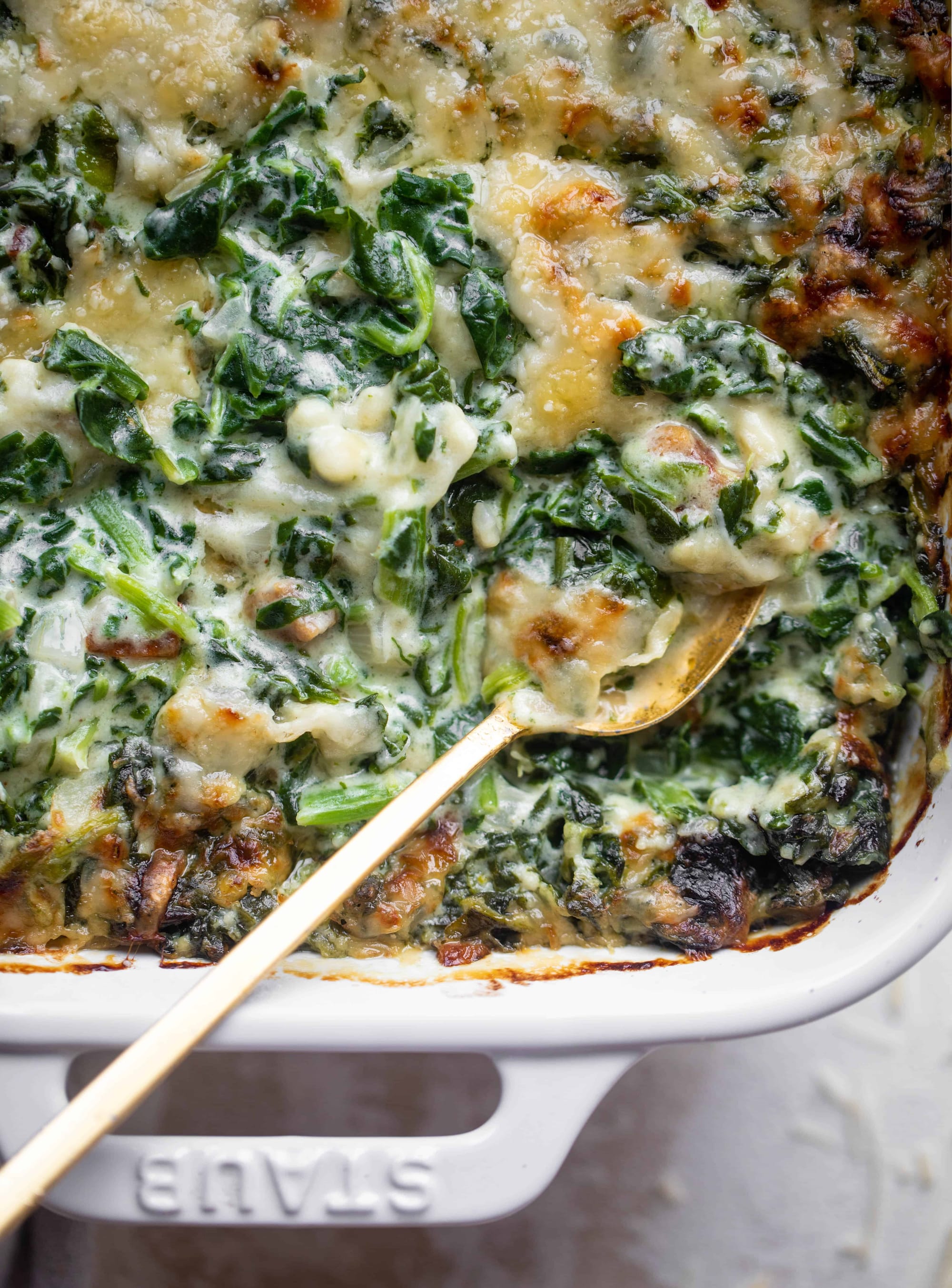 Spinach Gratin Recipe