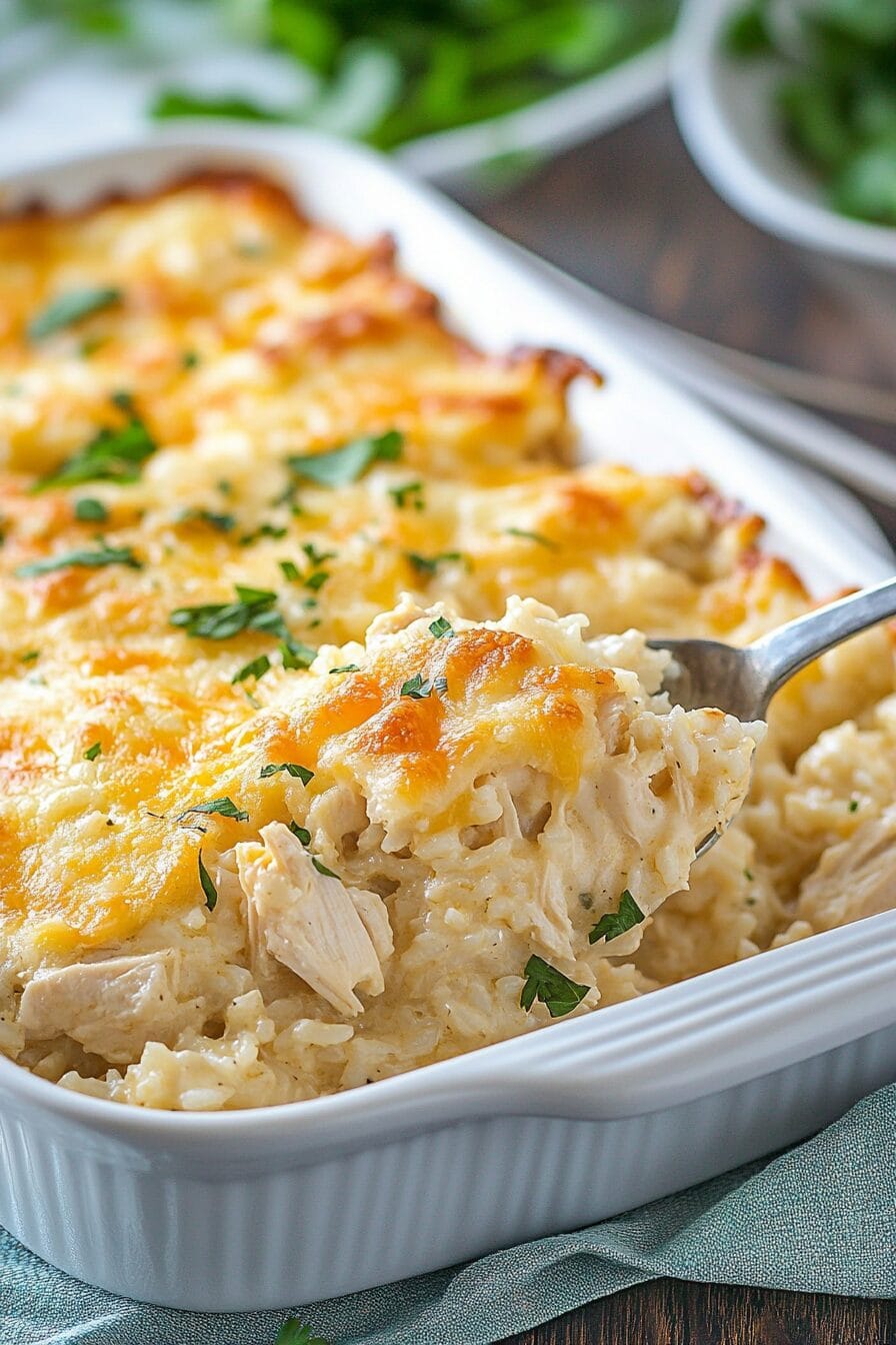 Chicken and Rice Casserole Recipe
