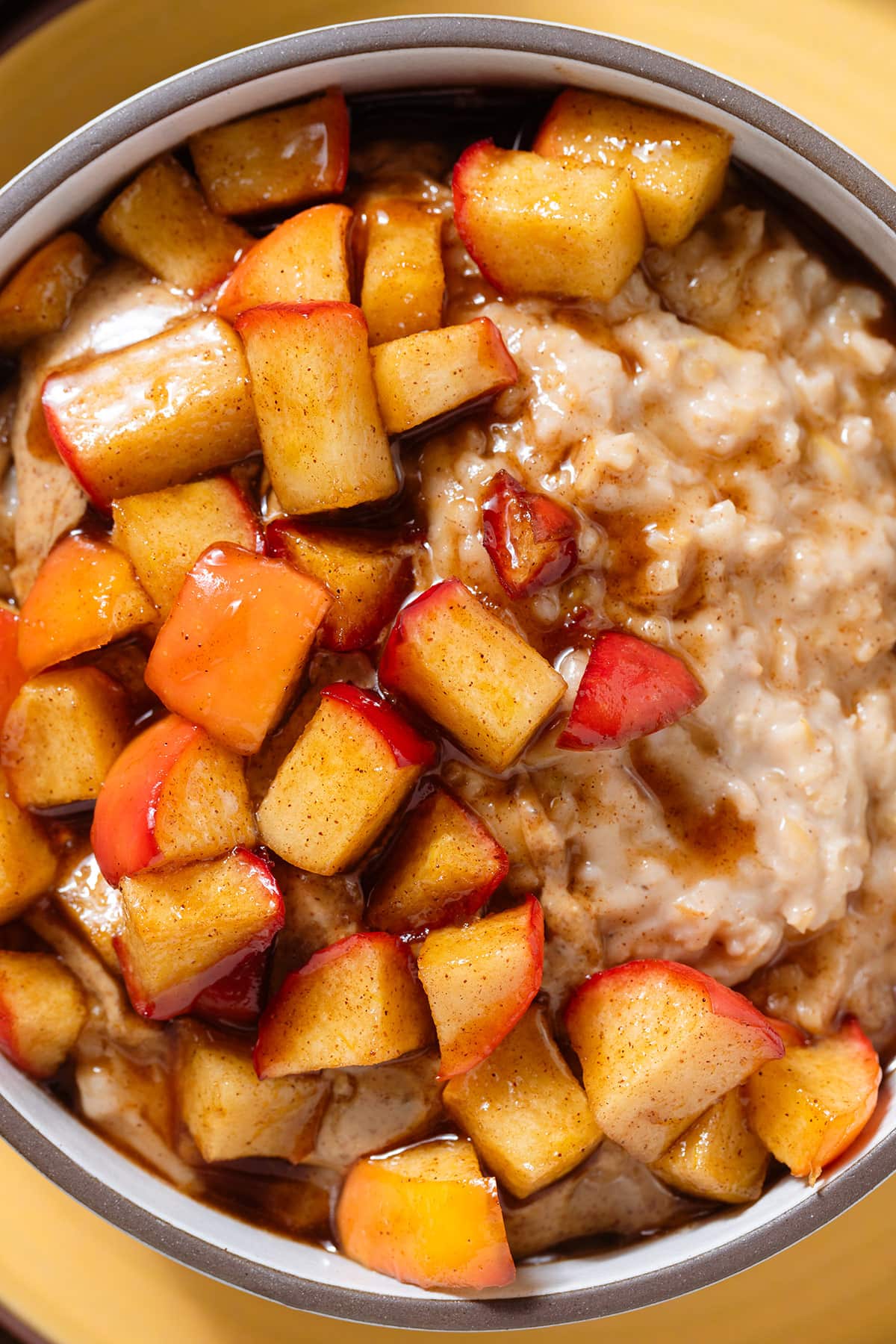 Steel Cut Oats with Caramelized Apples Recipe