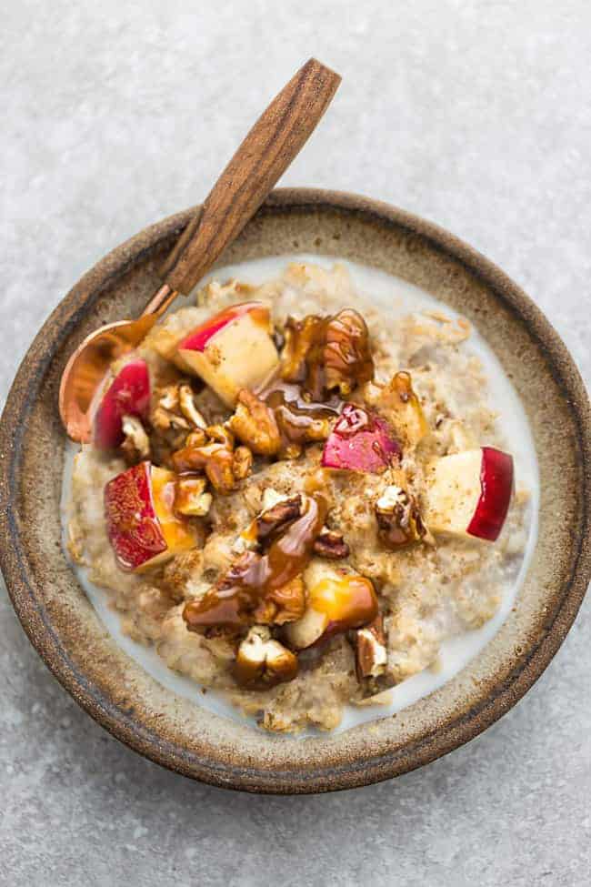 Apple Cinnamon Steel-Cut Oats