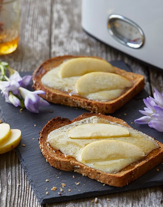 Apple and Cheese Toast
