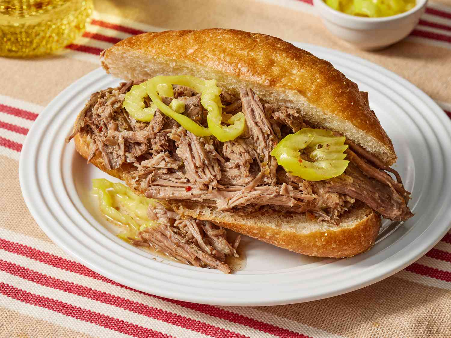 Slow Cooker Italian Beef Sandwiches Recipe