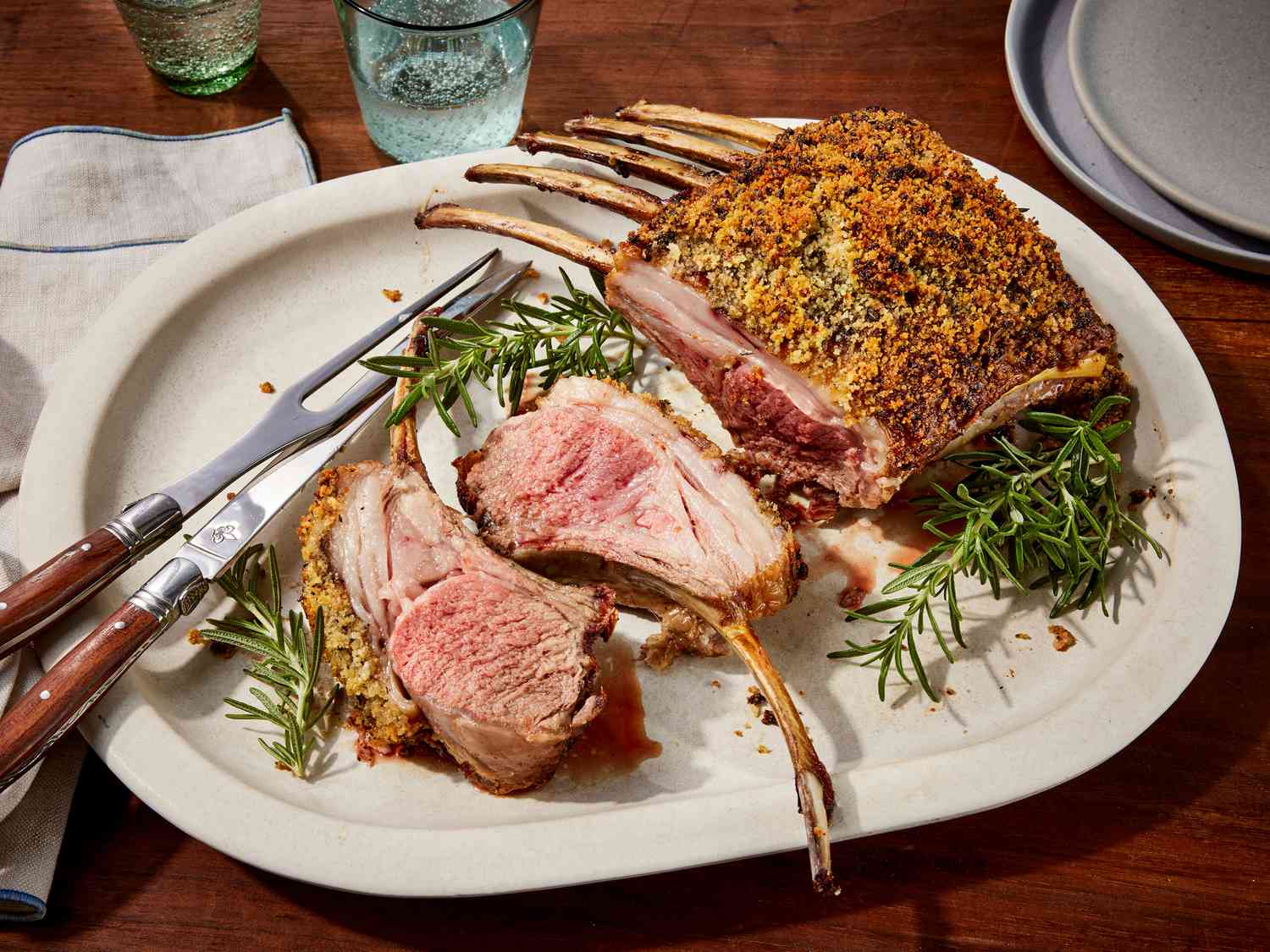 Roasted Rack of Lamb