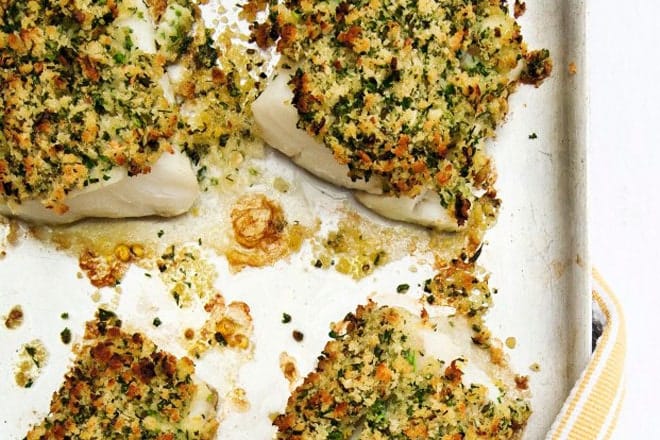 Herb-Crusted Cod Recipe