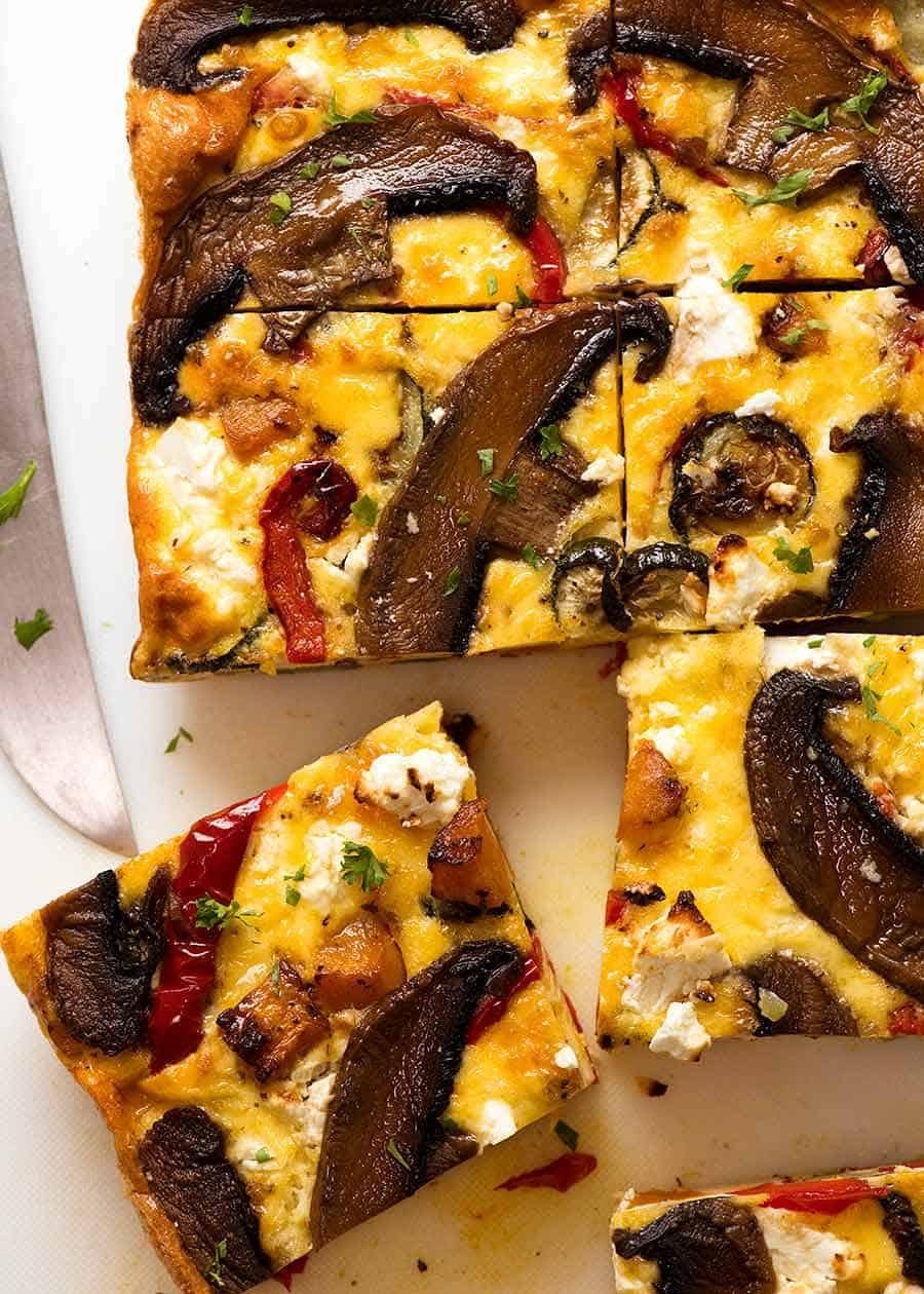 Roasted Vegetable Frittata Recipe