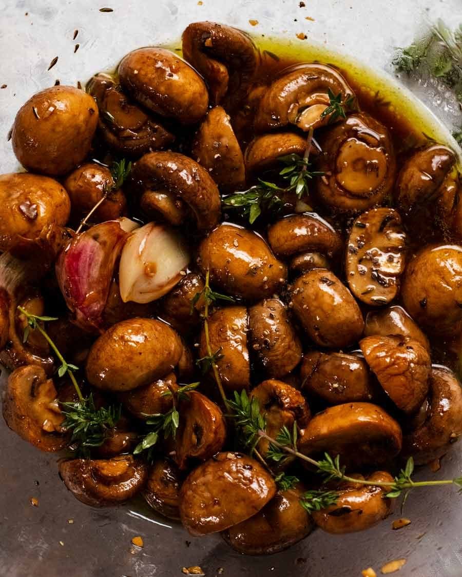 Marinated Mushrooms Recipe