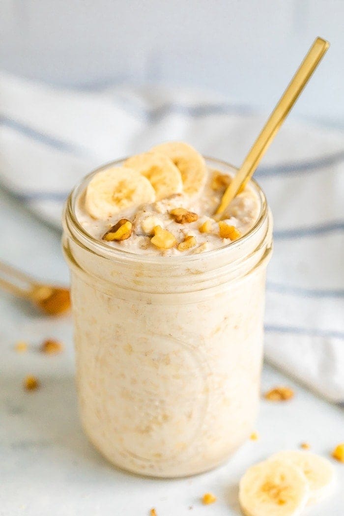 Overnight Banana Oatmeal Recipe