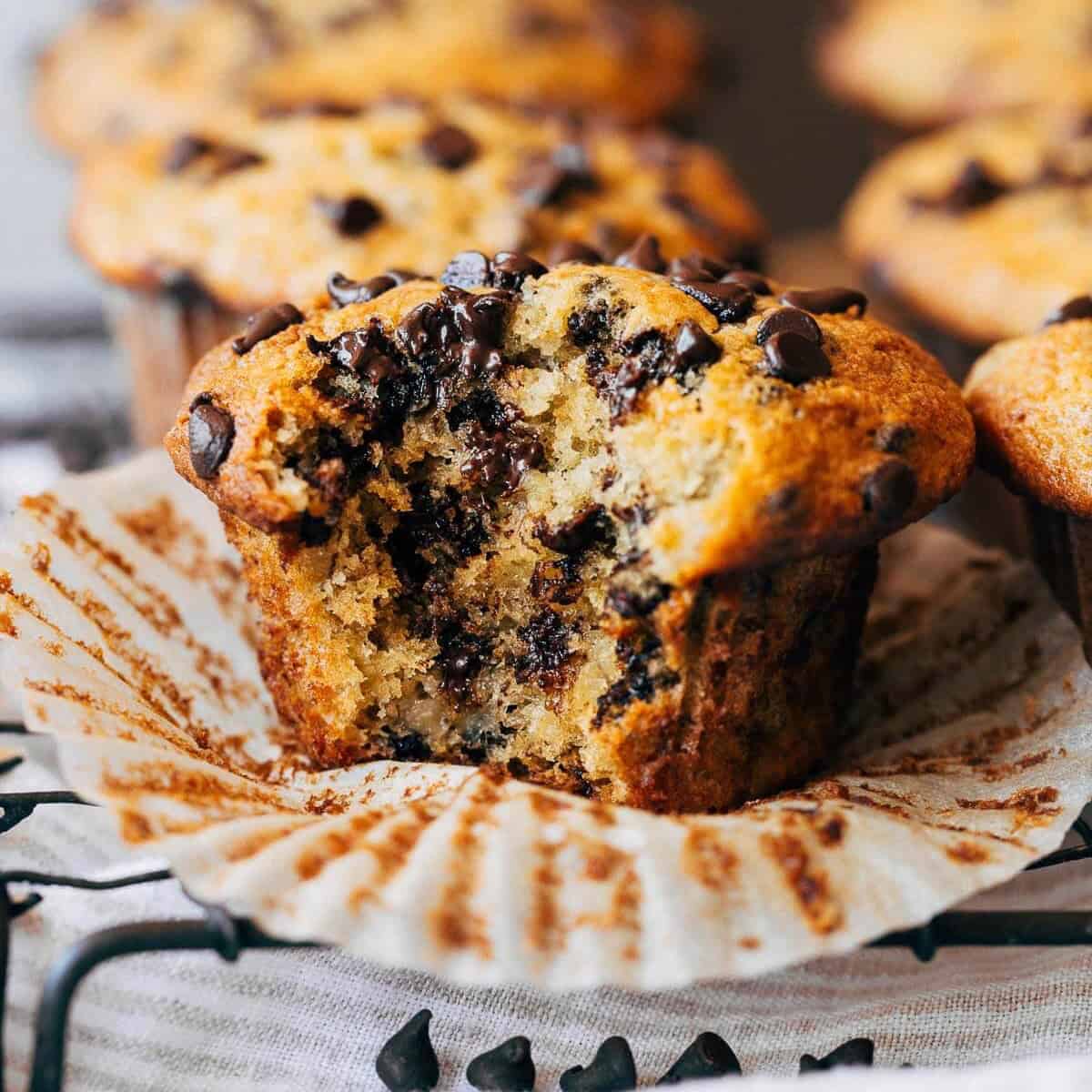 Banana Chocolate Chip Muffins Recipe