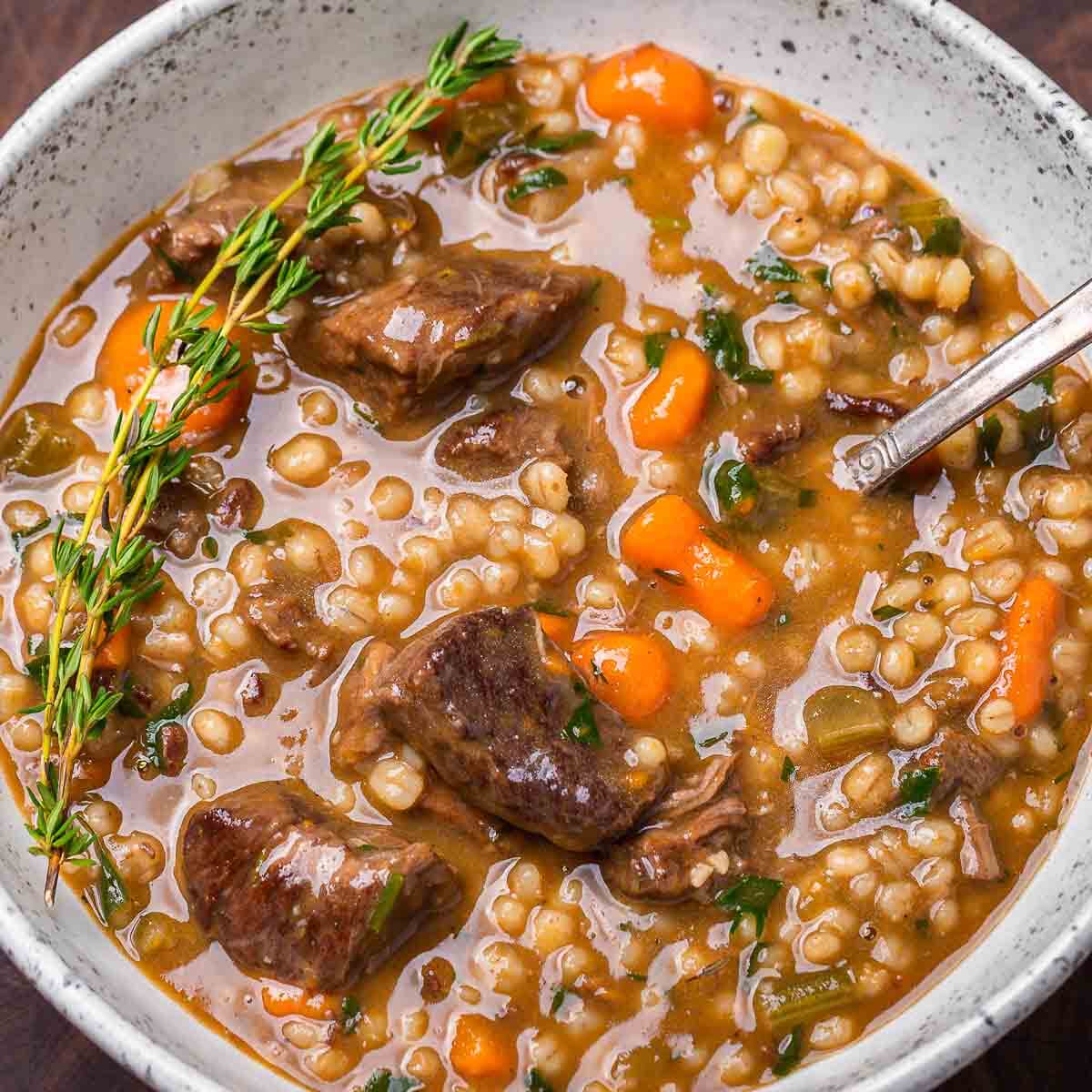 Beef and Barley Soup