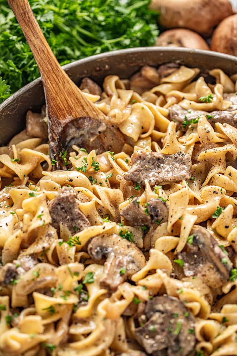 Old-Fashioned Beef Stroganoff Recipe