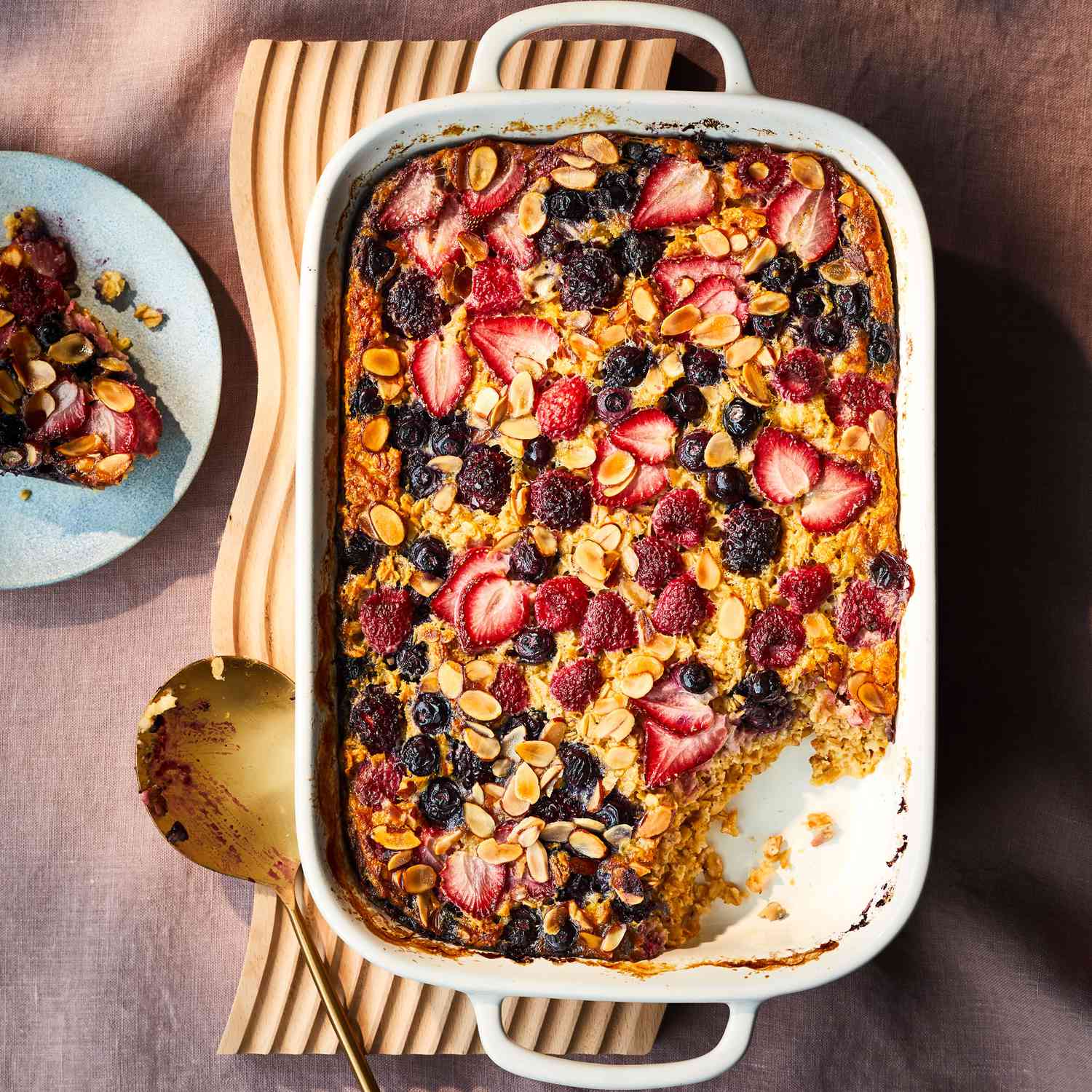 Baked Oatmeal with Berries Recipe