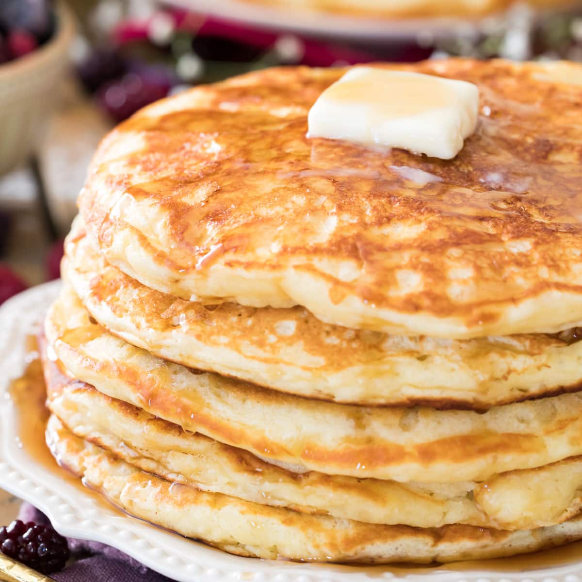 Basic Buttermilk Pancakes Recipe