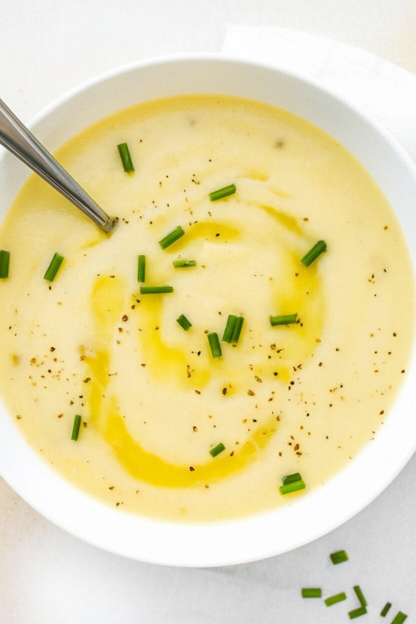 Creamy Potato Leek soup