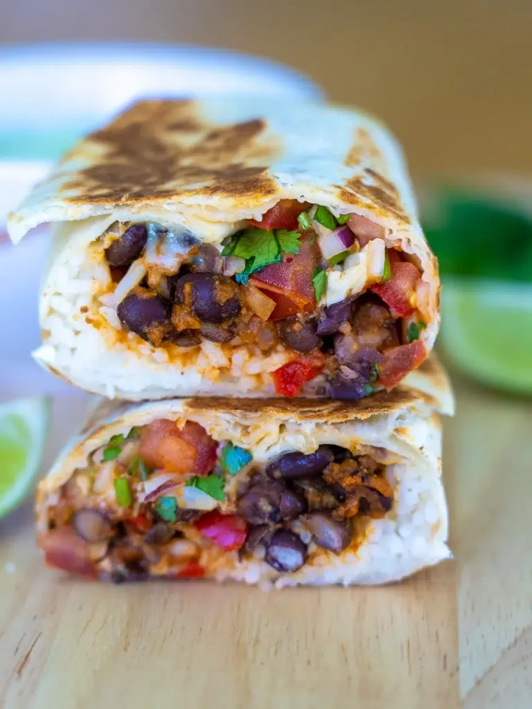 Quick Black Bean Burrito Recipe