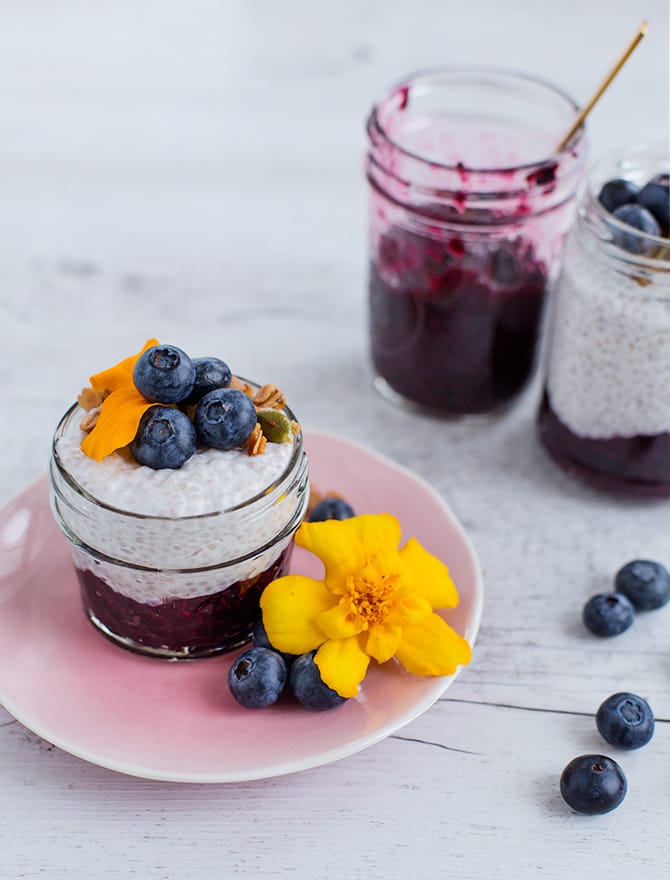 Berry Coconut Chia Jam Recipe