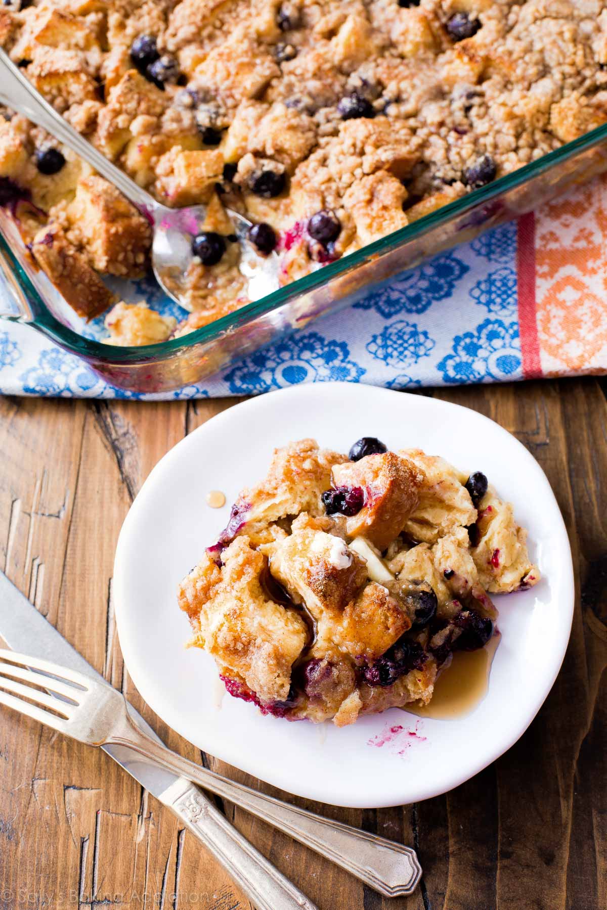 Blueberry French Toast Casserole