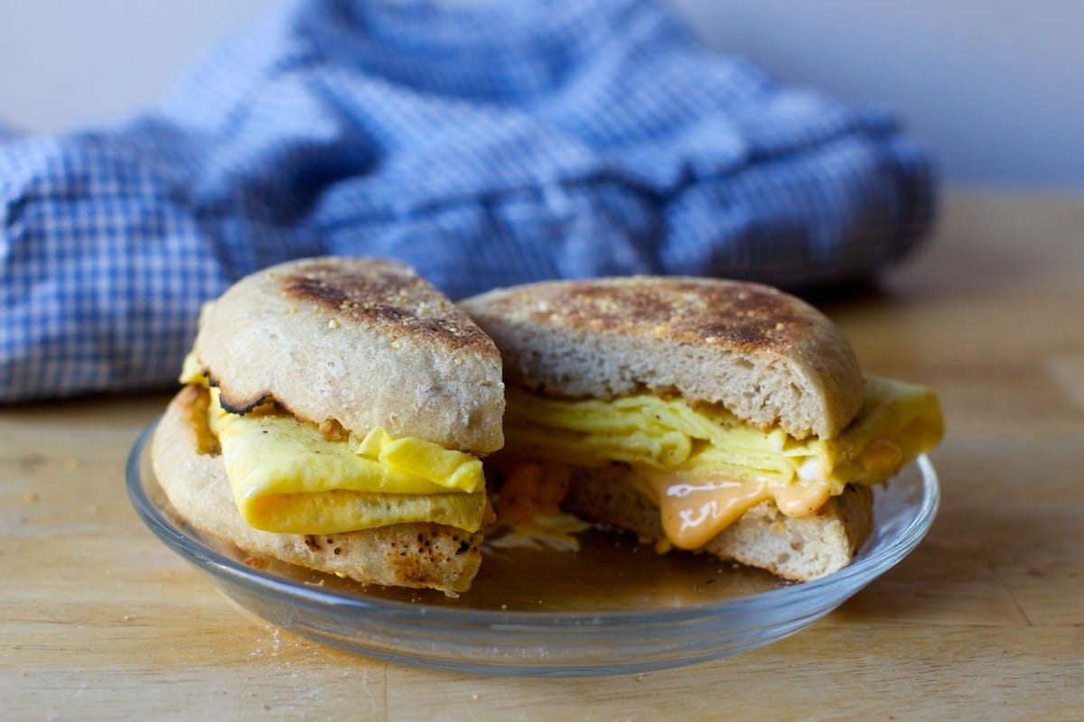 Egg and Cheese Breakfast Sandwich