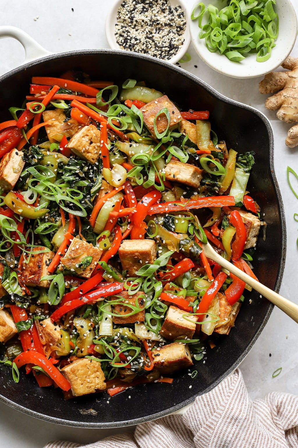 Tofu and Bok Choy Stir-Fry Recipe