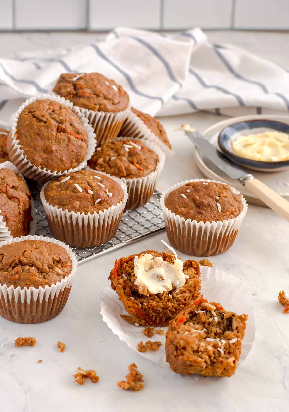 Bran Flake Morning Glory Muffins Recipe