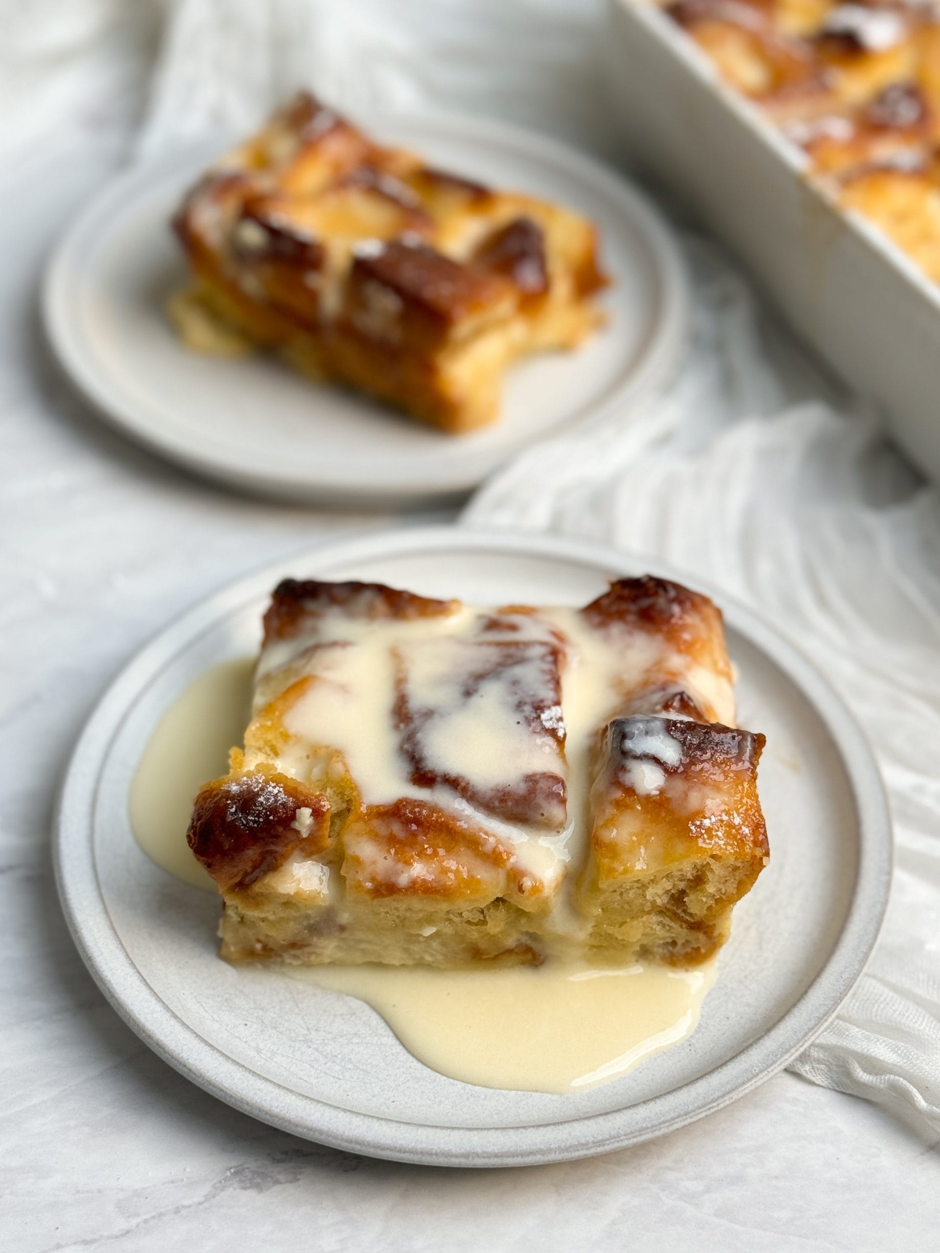 Low-Temperature Bread Pudding Recipe