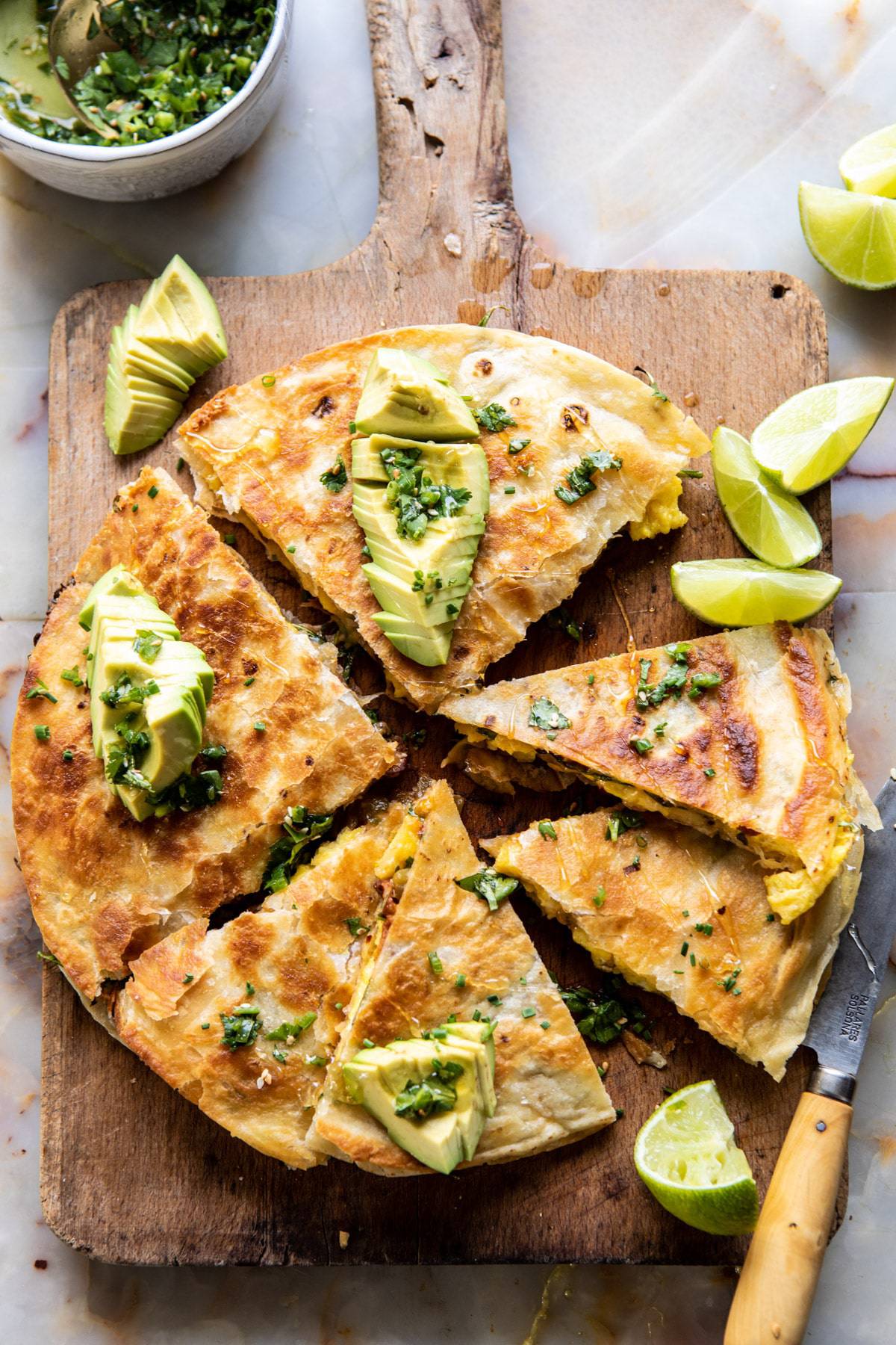 Quick Breakfast Quesadilla