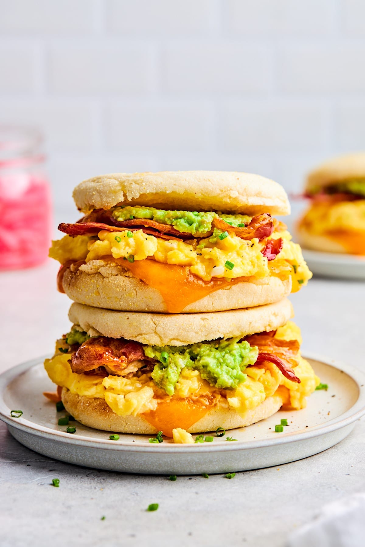 English Muffin Breakfast Sandwich Recipe