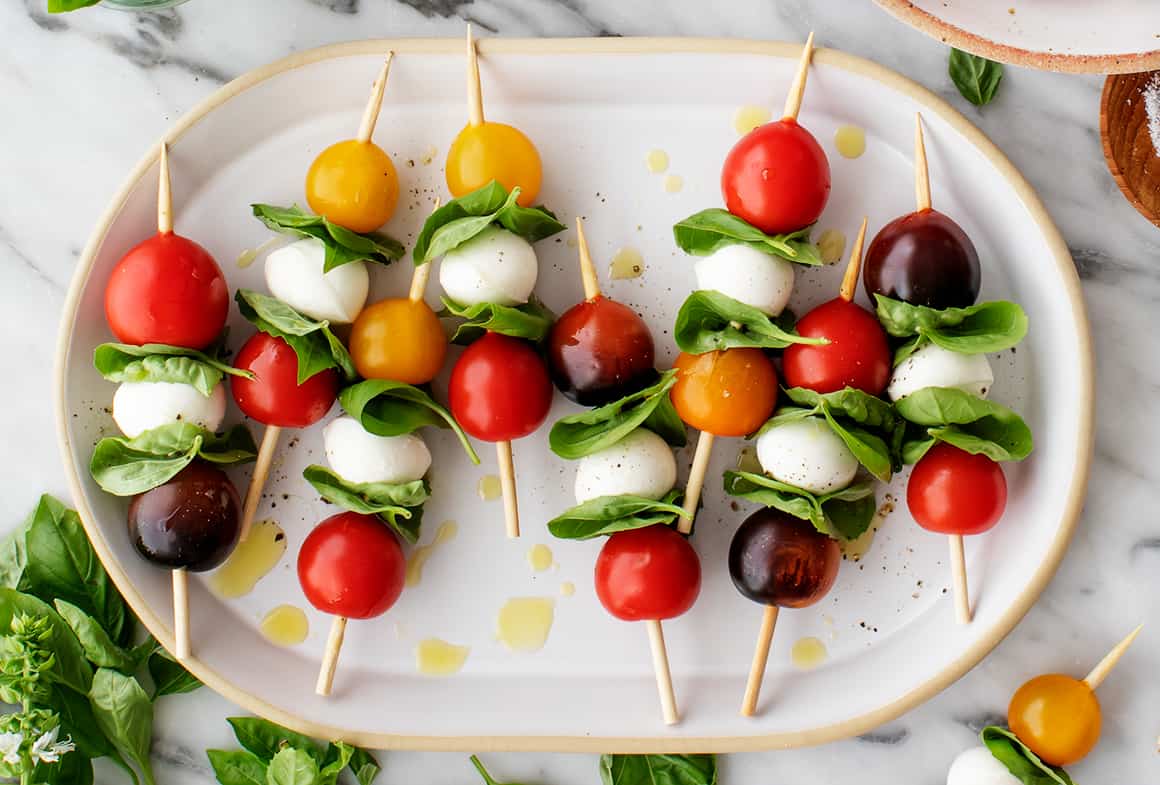 Caprese Skewers Recipe