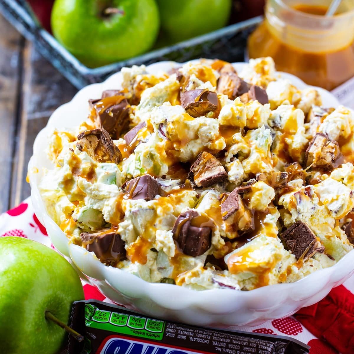 Snickers Caramel Apple Salad Recipe