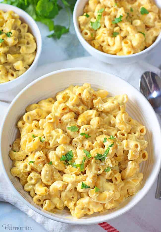 Creamy Cashew Mac and Cheese