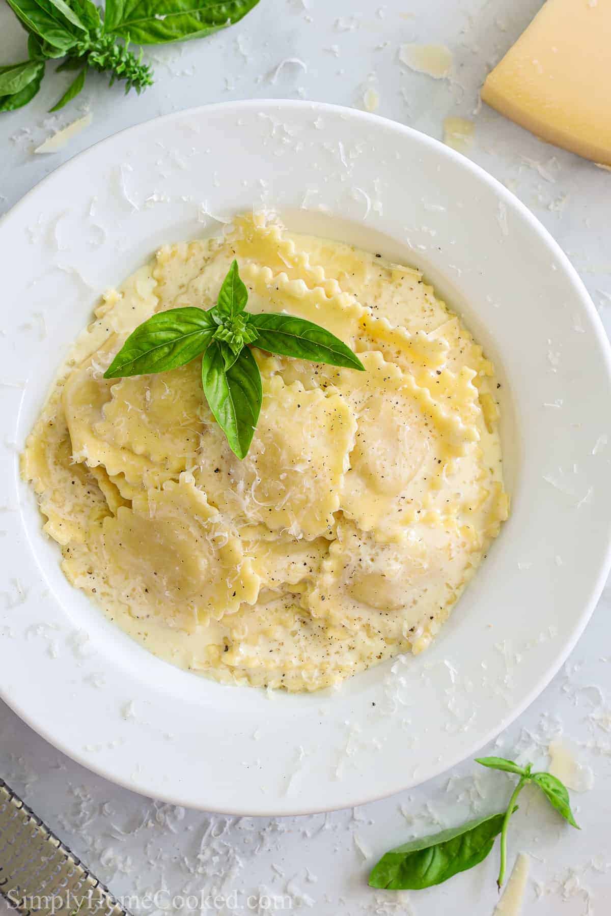 Four Cheese Ravioli Recipe
