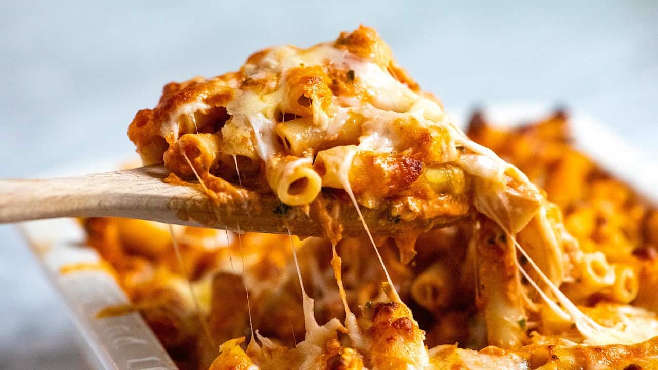 Cheesy Baked Ziti Recipe