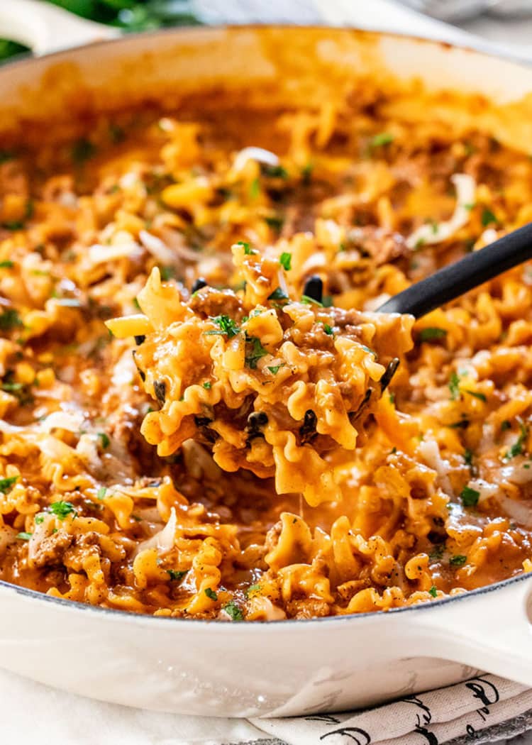 Cheesy Taco Pasta Recipe