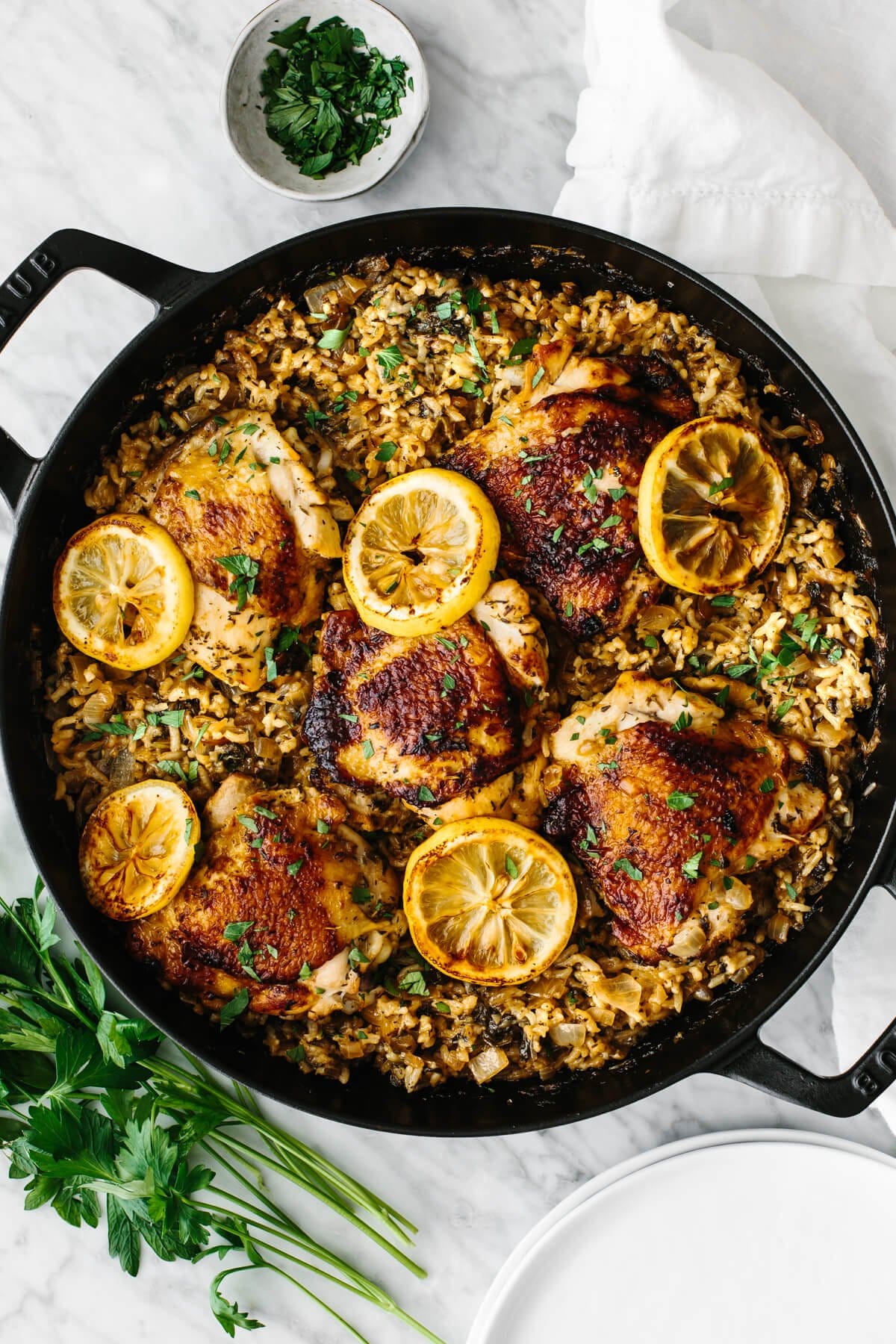 One-Pan Chicken and Rice Recipe
