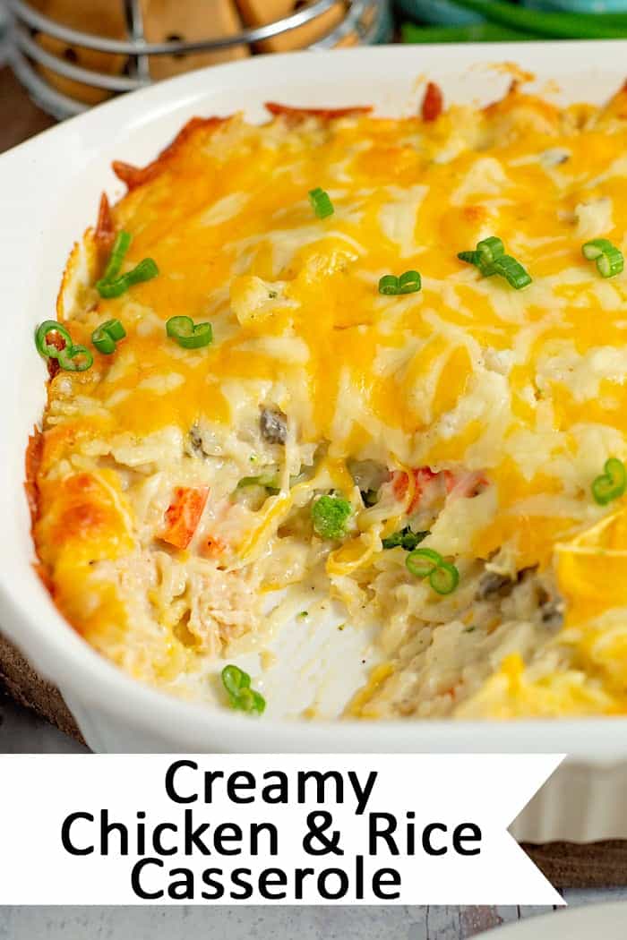 Canned Chicken and Rice Casserole