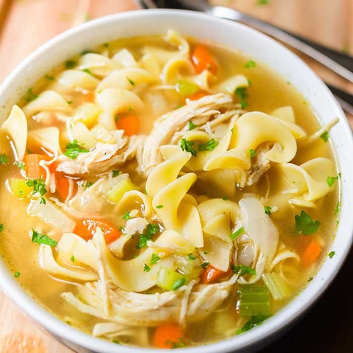 Fast Chicken Noodle Soup Recipe