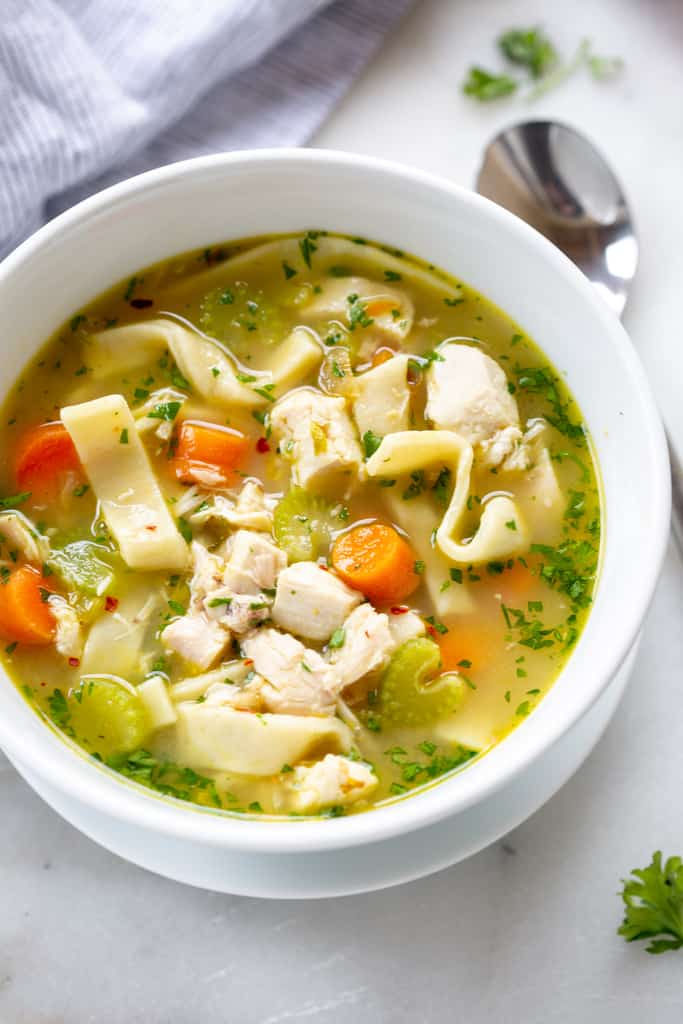 Simple Chicken Noodle Soup Recipe