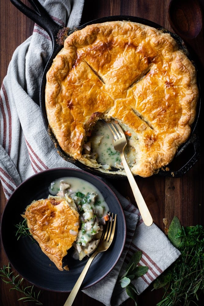 Herb-Roasted Chicken Pot Pie