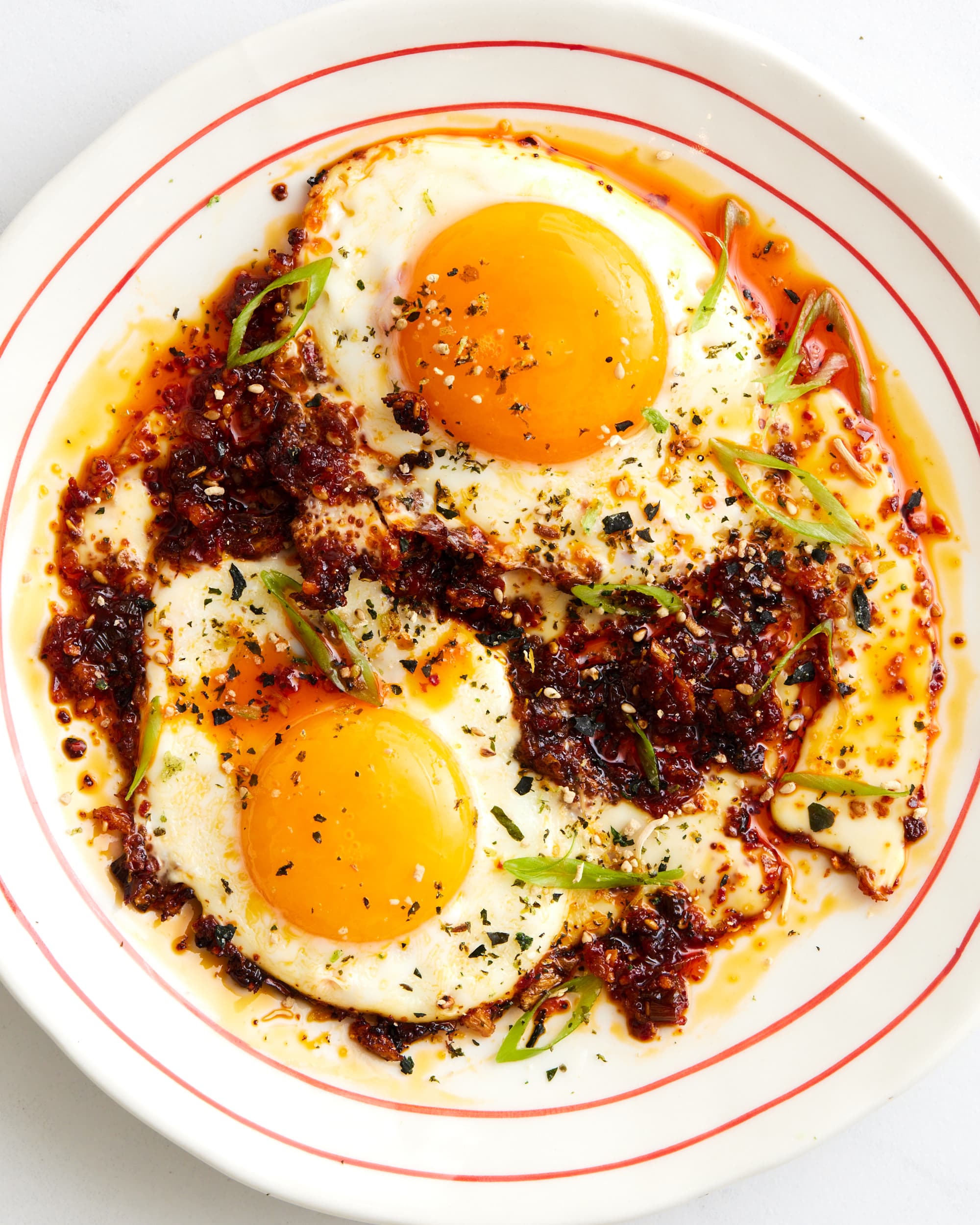 Crispy Chili Oil Eggs Recipe