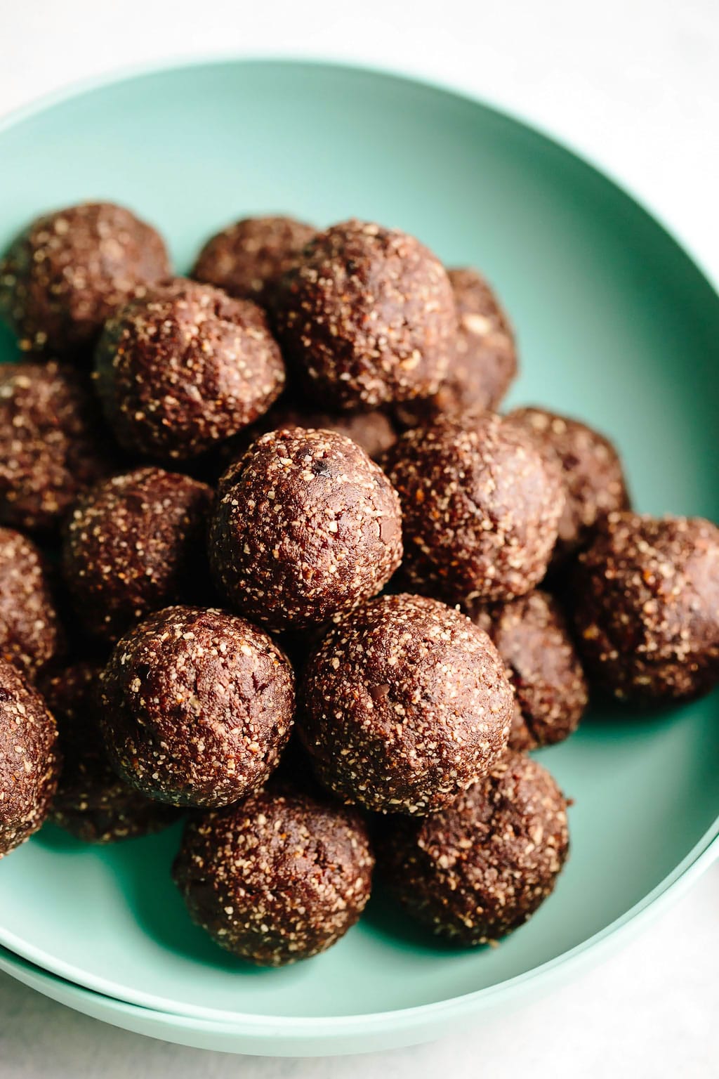 Chocolate-Covered Almond Energy Balls Recipe