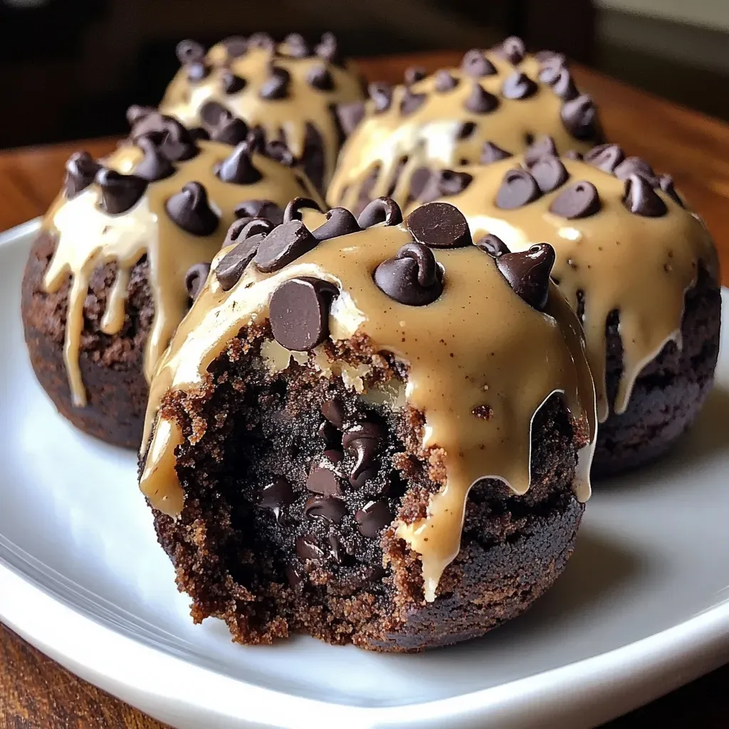 Chocolate Chip Cookie Dough Brownie Bombs Recipe