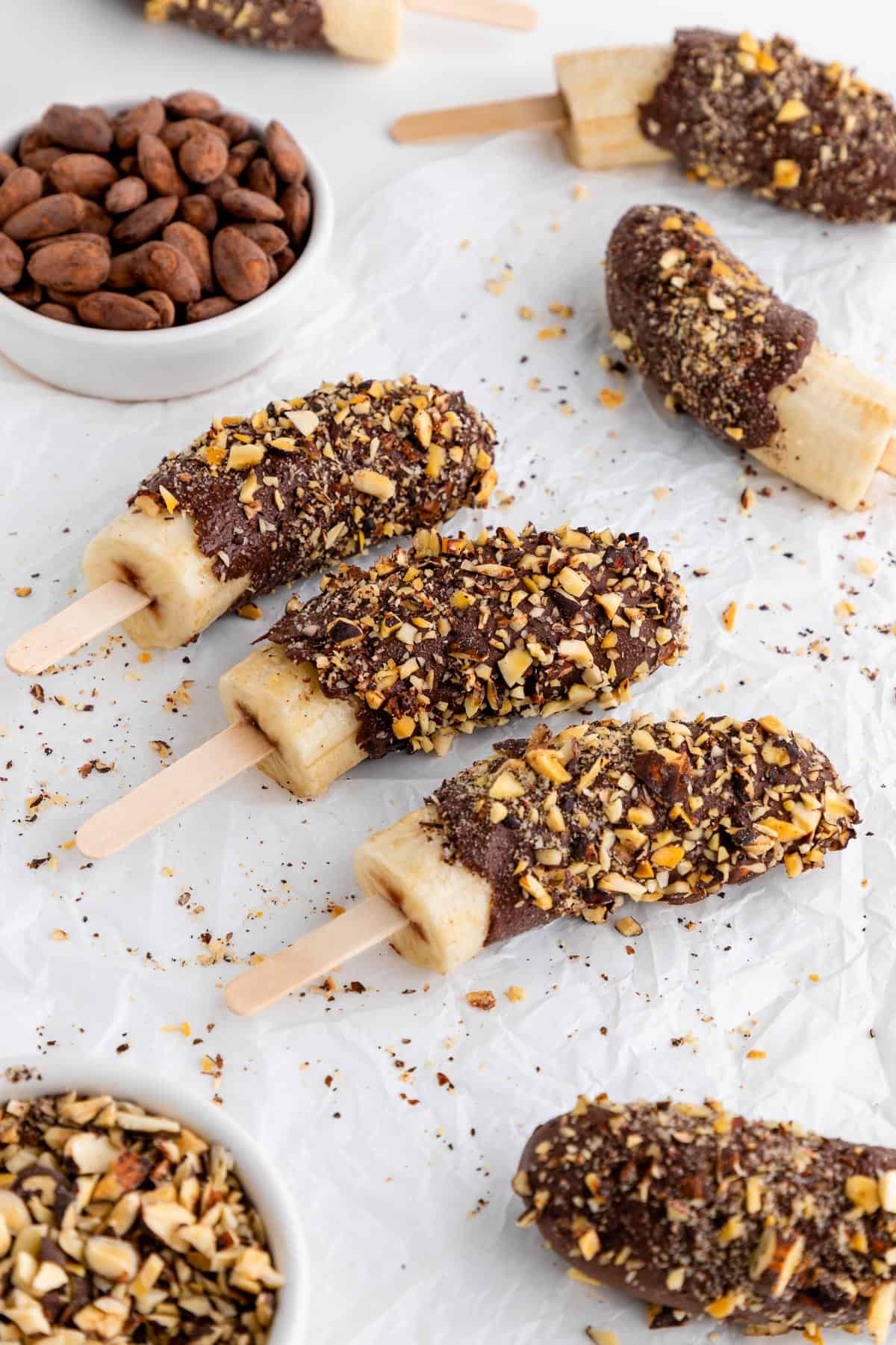 Chocolate-Dipped Frozen Bananas Recipe