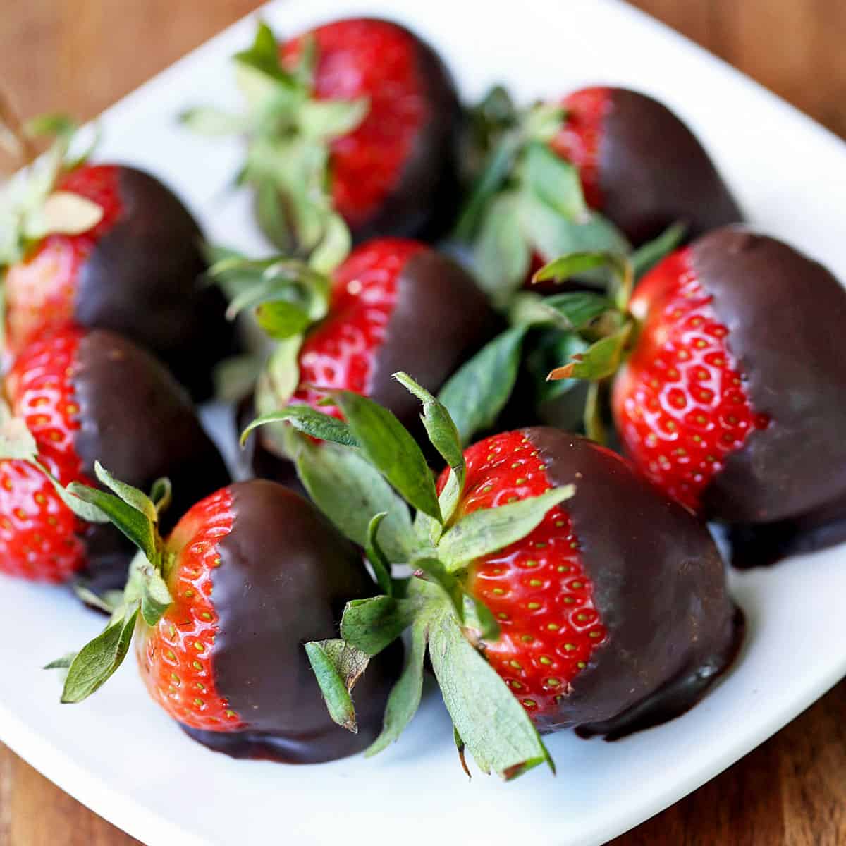 Dark Chocolate Covered Strawberries Recipe