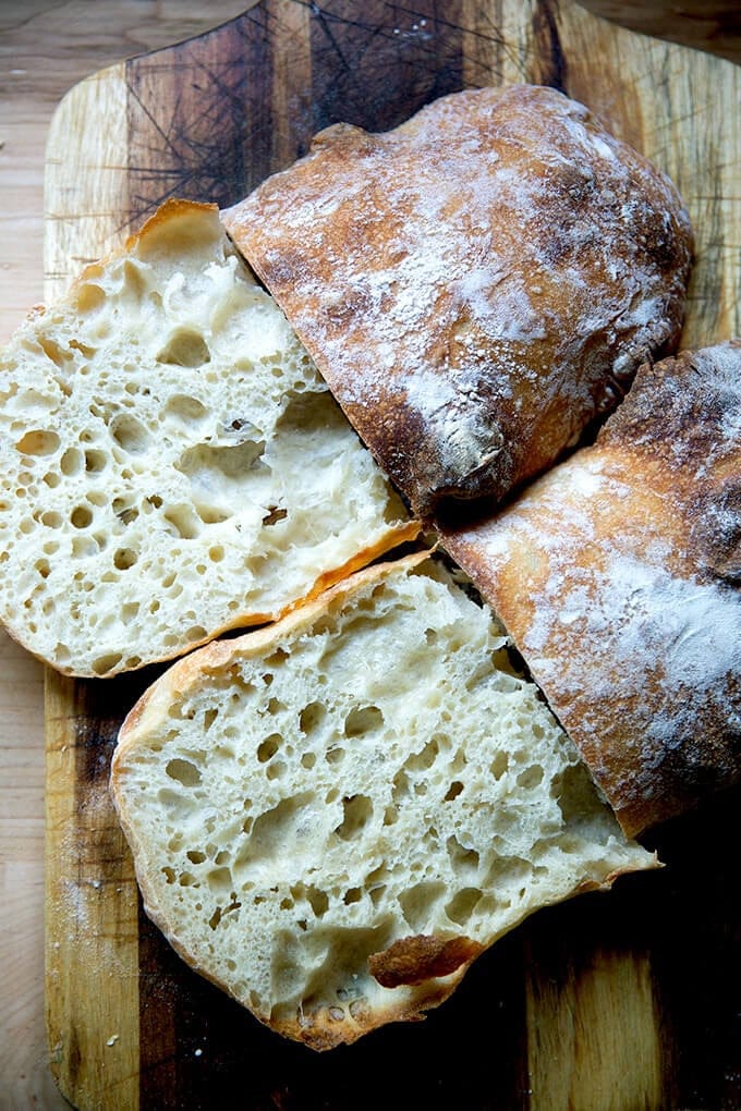 Homemade Ciabatta Bread Recipe