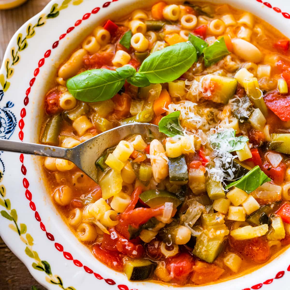 16. Italian Minestrone Recipe