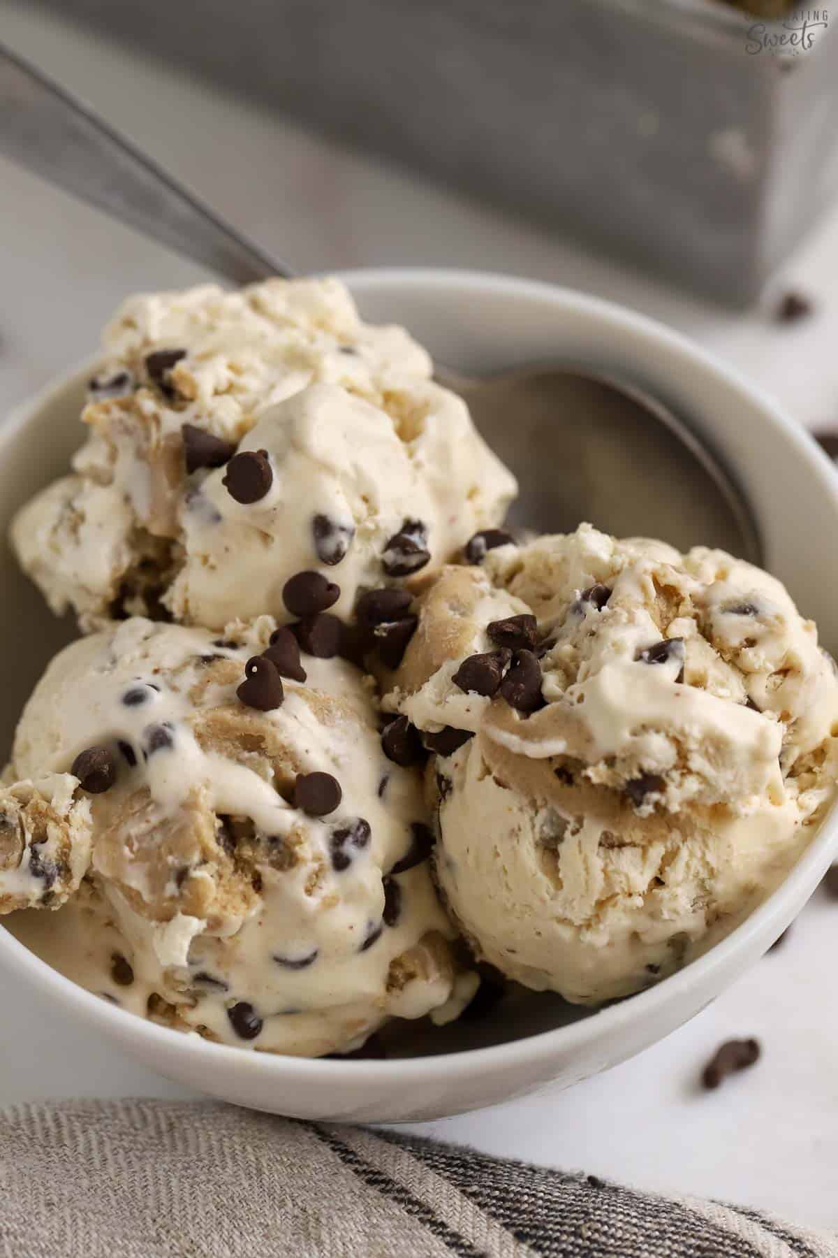 Raw Cookie Dough Ice Cream Recipe