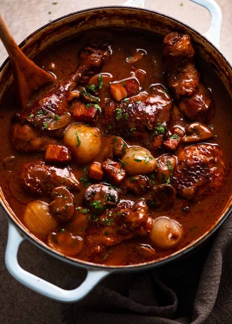 7. French Coq au Vin Recipe