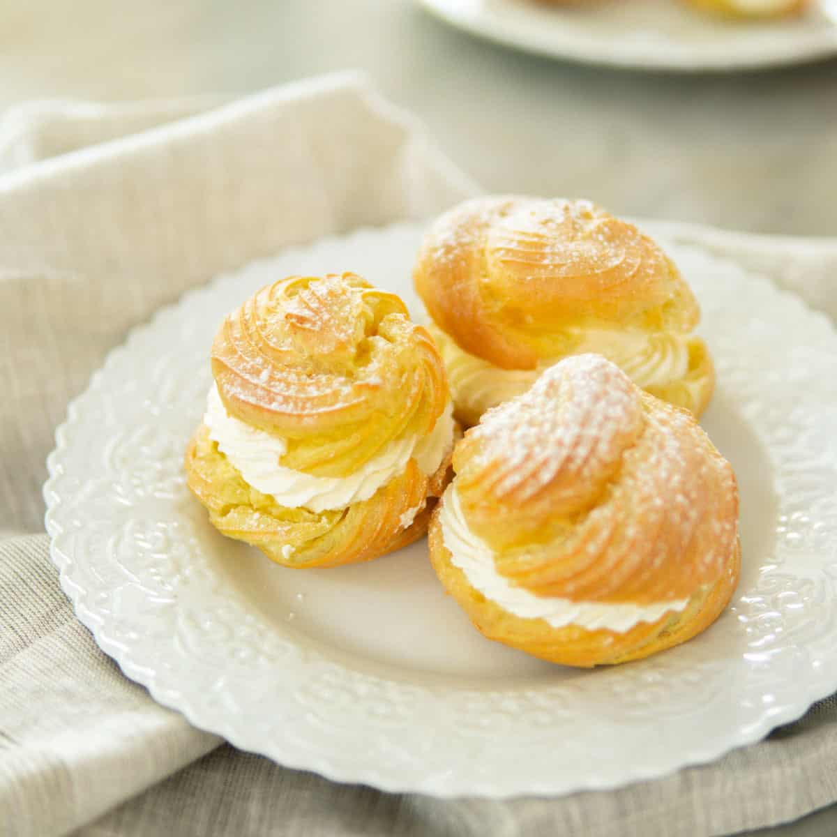 Fugu Cream Puffs Recipe