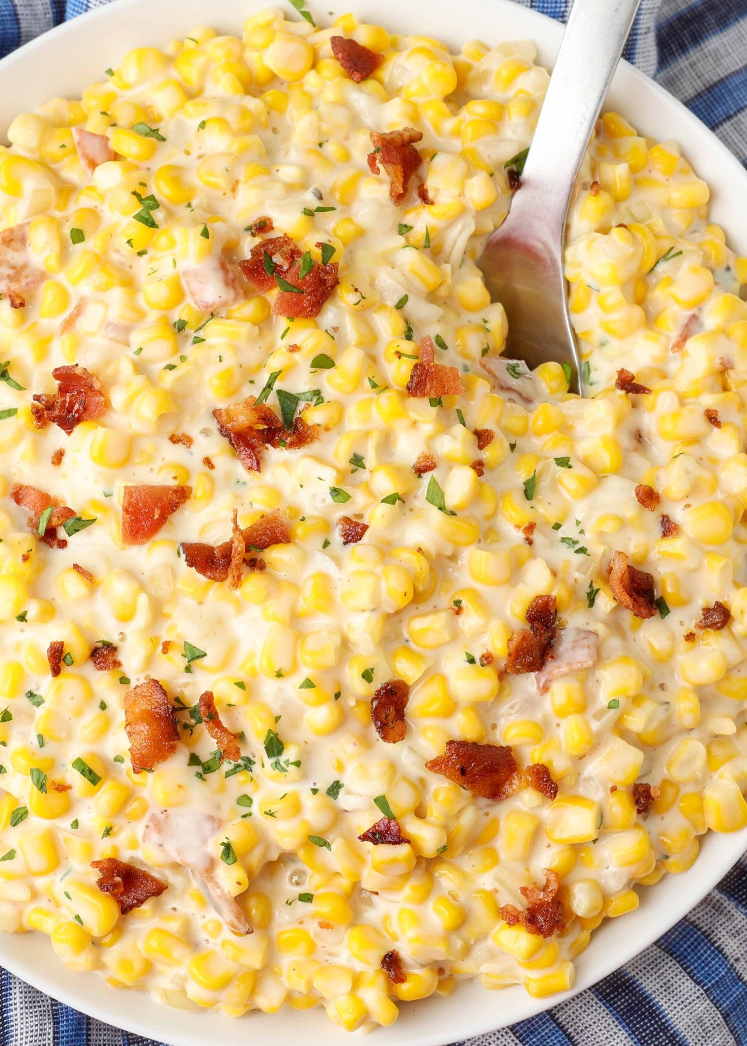 Creamed Corn with Bacon Recipe
