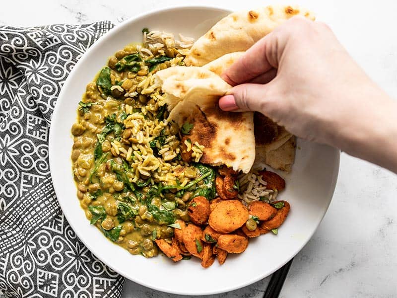 Lentil and Spinach Curry Recipe
